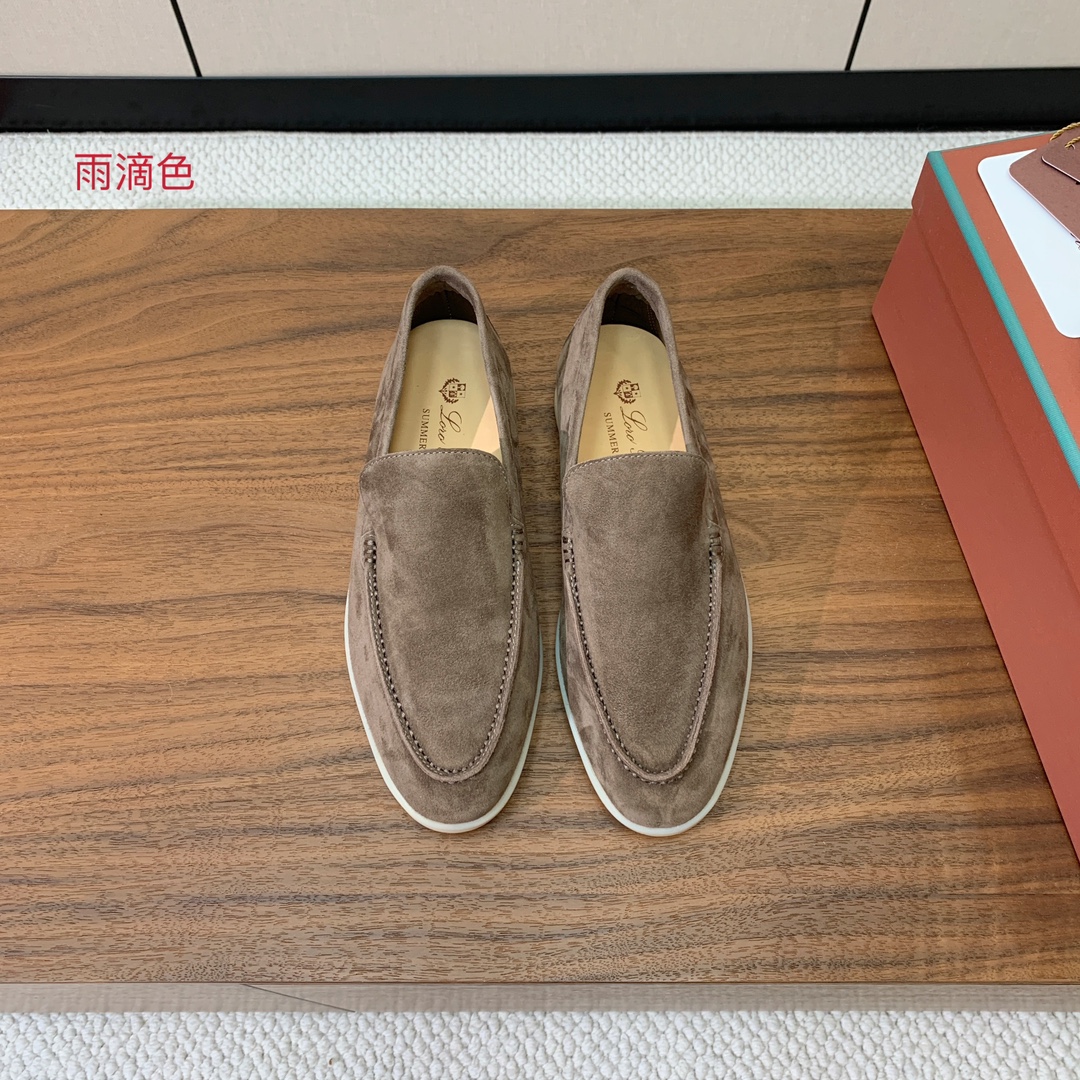 【Loro Piana】光面乐福鞋。意大利顶级羊绒复古优雅低调奢华。时尚性与皮料实用性同样兼具依然全网最
