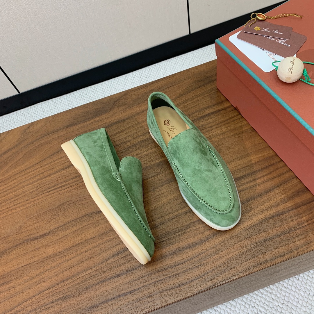 【Loro Piana】光面乐福鞋。意大利顶级羊绒复古优雅低调奢华。时尚性与皮料实用性同样兼具依然全网最
