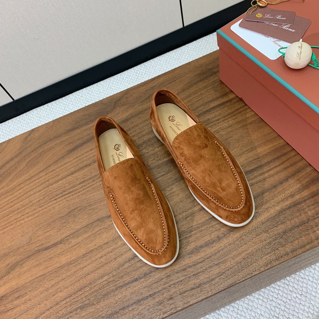 【Loro Piana】光面乐福鞋。意大利顶级羊绒复古优雅低调奢华。时尚性与皮料实用性同样兼具依然全网最