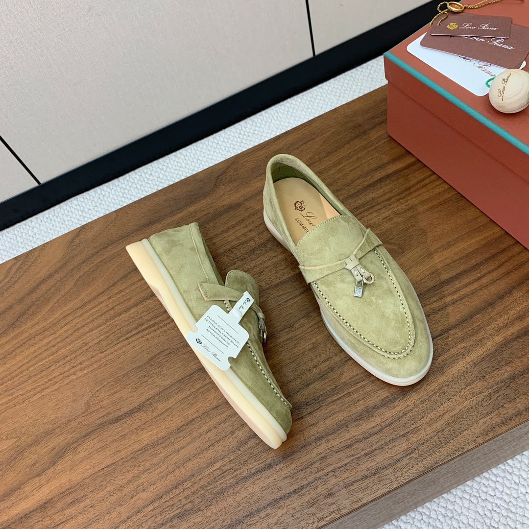 【Loro Piana】乐福鞋。意大利顶级羊绒复古优雅低调奢华。时尚性与皮料实用性同样兼具依然全网最高品