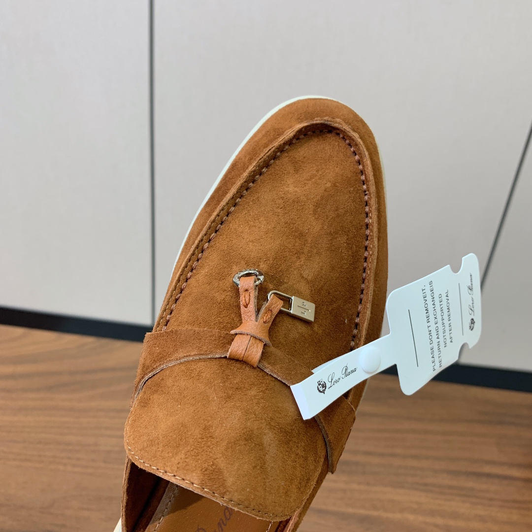 【Loro Piana】包头拖。意大利顶级羊绒复古优雅低调奢华。时尚性与皮料实用性同样兼具依然全网最高品