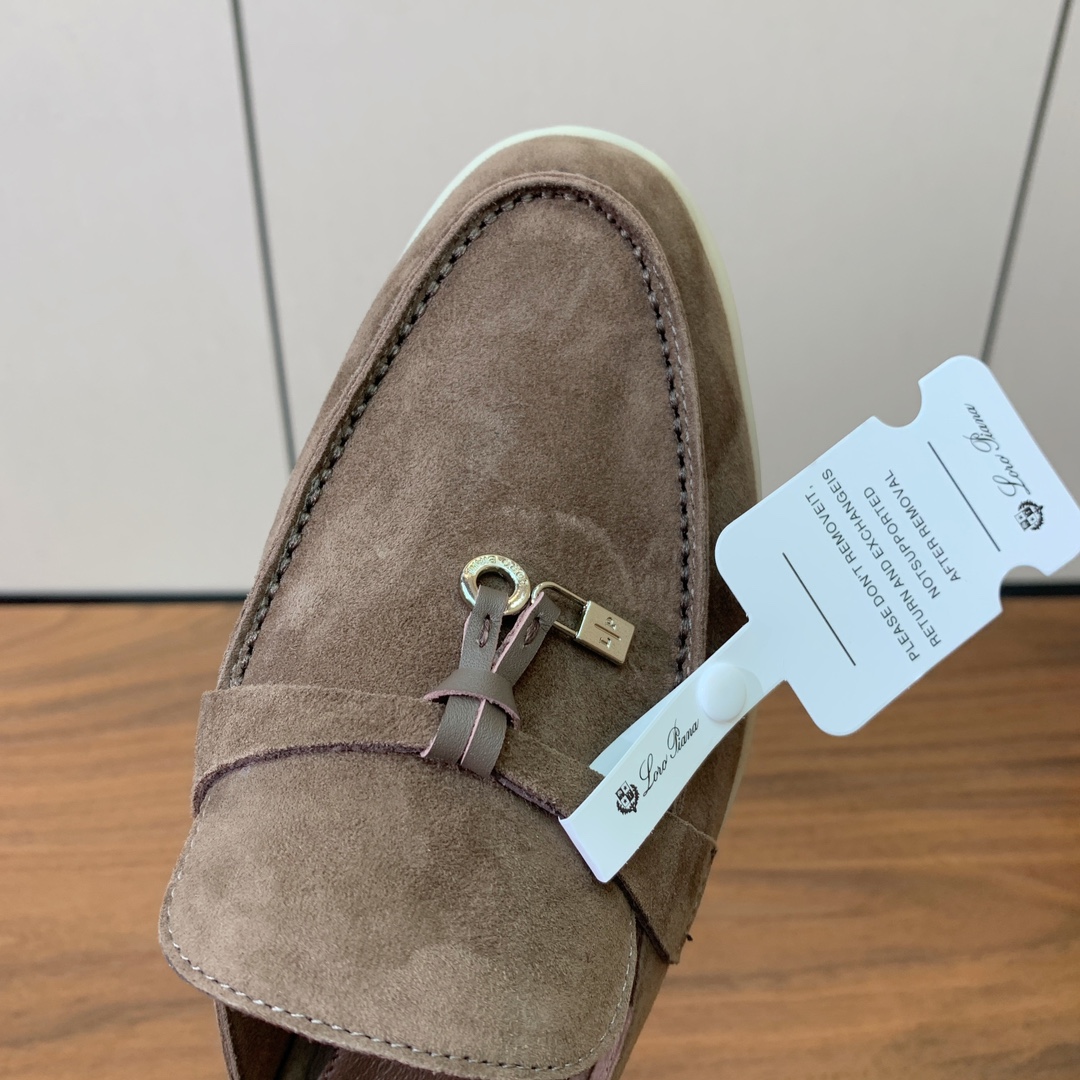 【Loro Piana】包头拖。意大利顶级羊绒复古优雅低调奢华。时尚性与皮料实用性同样兼具依然全网最高品
