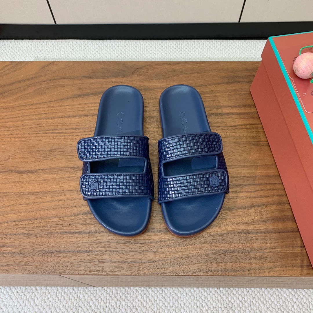 【Loro Piana】男款拖鞋。意大利顶级羊绒复古优雅低调奢华。时尚性与皮料实用性同样兼具依然全网最高