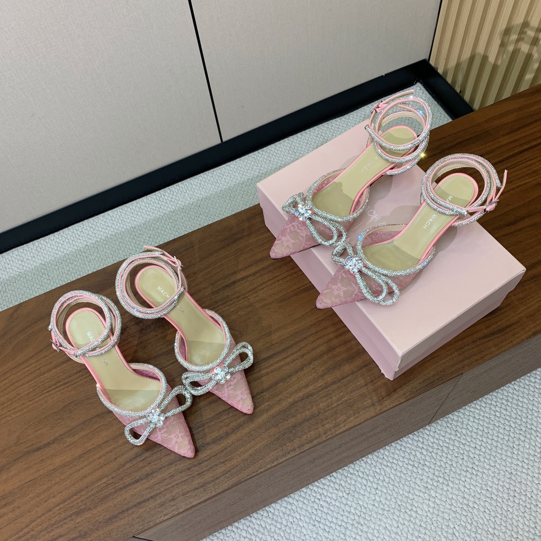 Diamond Chain Lace Soles: Sweet, Beautiful, Sheepskin Inside, Cushioning, Multiple Sizes, Customizable. - 图片 2