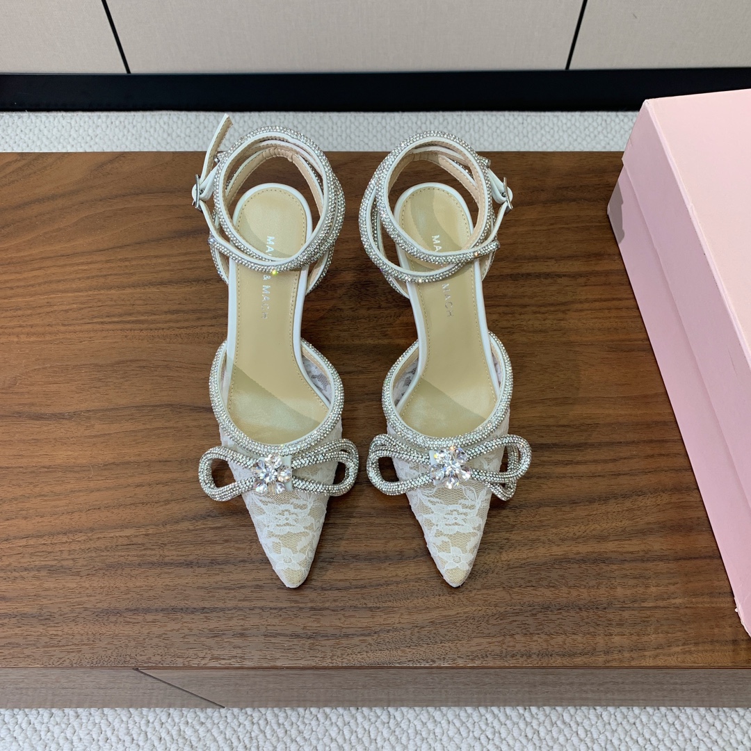 Diamond Chain Lace Soles: Sweet, Beautiful, Sheepskin Interior, Cushioned Feet, Multiple Sizes. - 图片 5