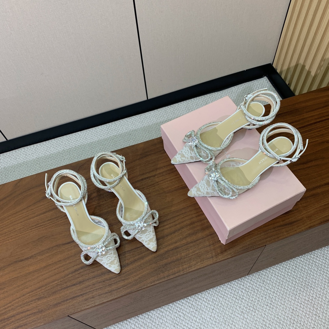 Diamond Chain Lace Soles: Sweet, Beautiful, Sheepskin Interior, Cushioned Feet, Multiple Sizes. - 图片 2