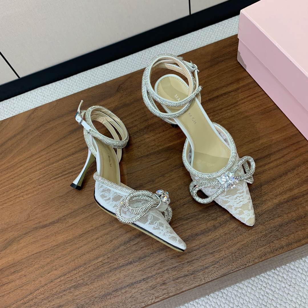 Diamond Chain Lace Soles: Sweet, Beautiful, Sheepskin Interior, Cushioned Feet, Multiple Sizes. - 图片 4