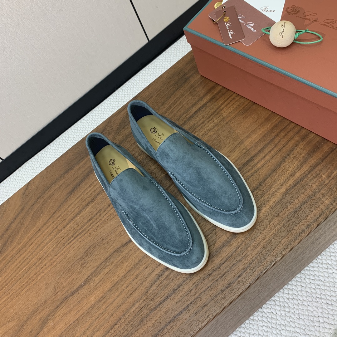 【Loro Piana】光面乐福鞋。意大利顶级羊绒复古优雅低调奢华。时尚性与皮料实用性同样兼具依然全网最