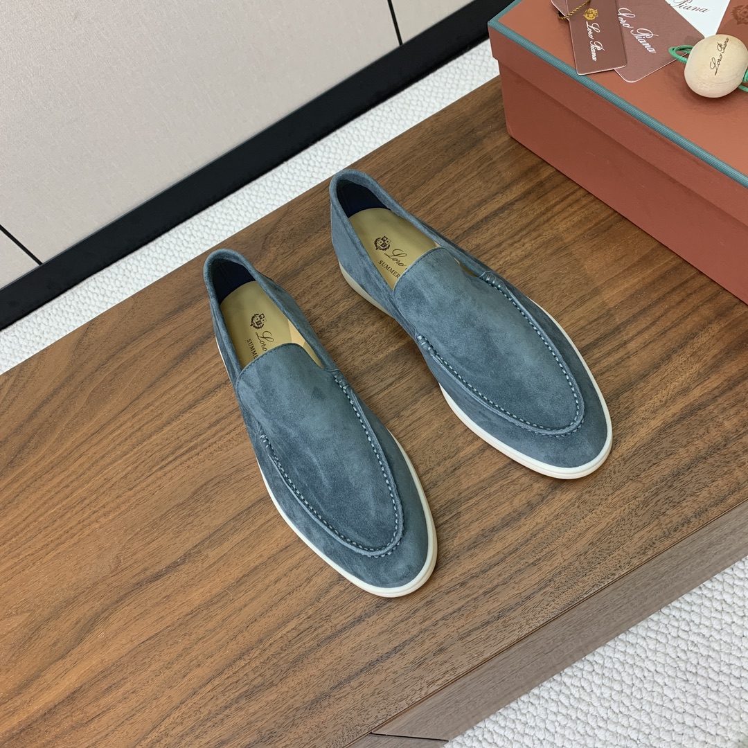 【Loro Piana】光面乐福鞋。意大利顶级羊绒复古优雅低调奢华。时尚性与皮料实用性同样兼具依然全网最