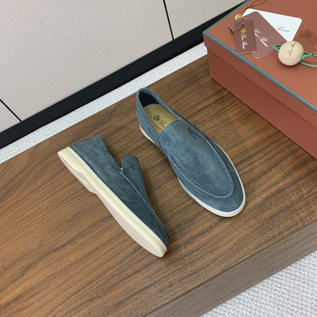 【Loro Piana】光面乐福鞋。意大利顶级羊绒复古优雅低调奢华。时尚性与皮料实用性同样兼具依然全网最
