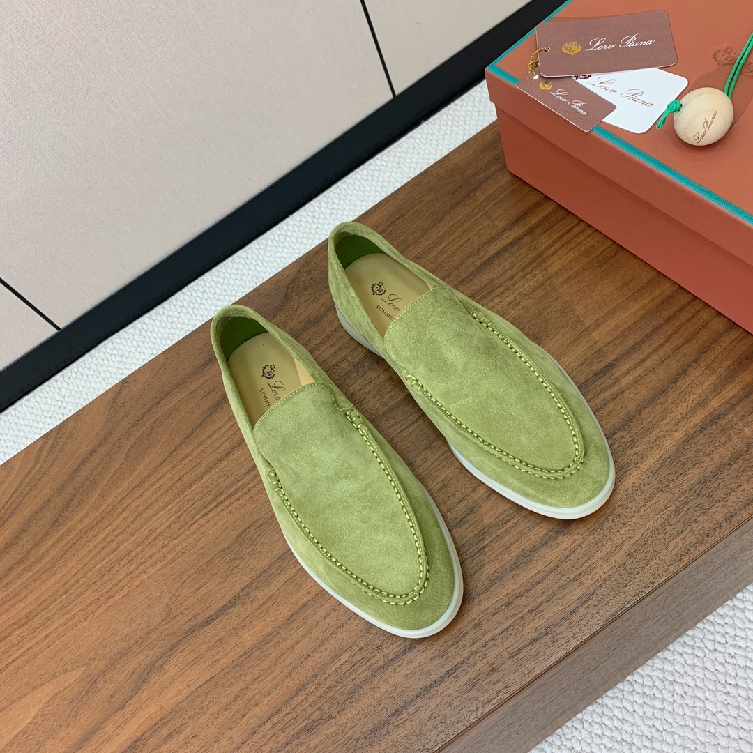 【Loro Piana】男款光面乐福鞋。复古优雅低调奢华。时尚性与皮料实用性同样兼具依然全网最高品质。鞋