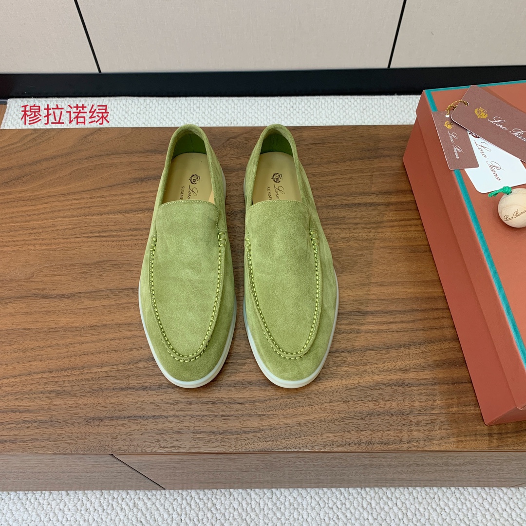 【Loro Piana】男款光面乐福鞋。复古优雅低调奢华。时尚性与皮料实用性同样兼具依然全网最高品质。鞋