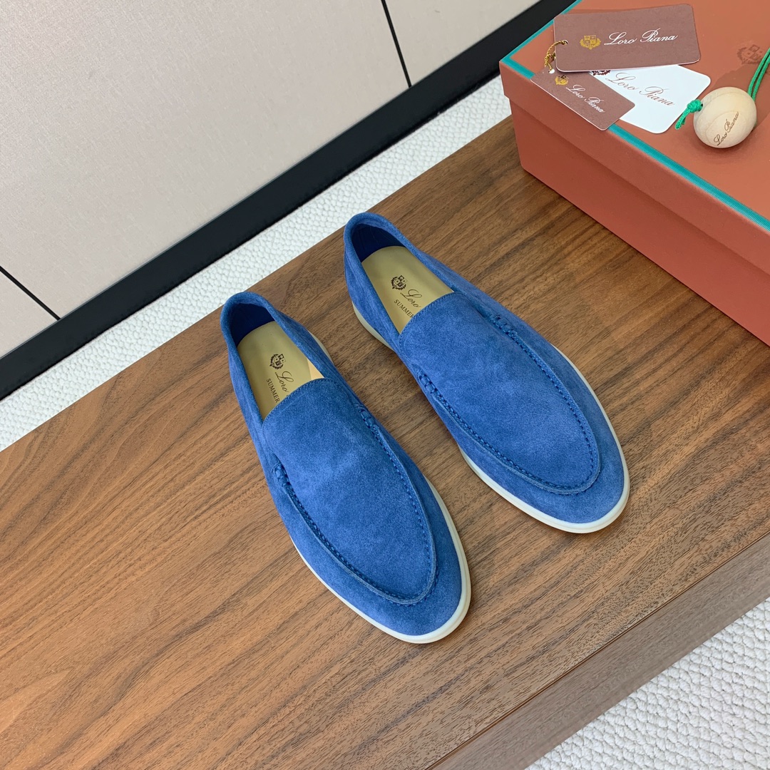 【Loro Piana】男款光面乐福鞋。复古优雅低调奢华。时尚性与皮料实用性同样兼具依然全网最高品质。鞋