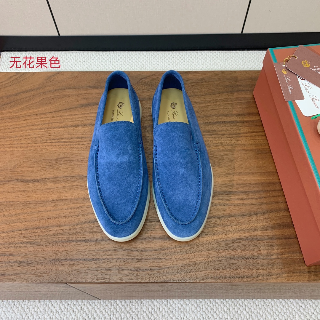 【Loro Piana】男款光面乐福鞋。复古优雅低调奢华。时尚性与皮料实用性同样兼具依然全网最高品质。鞋