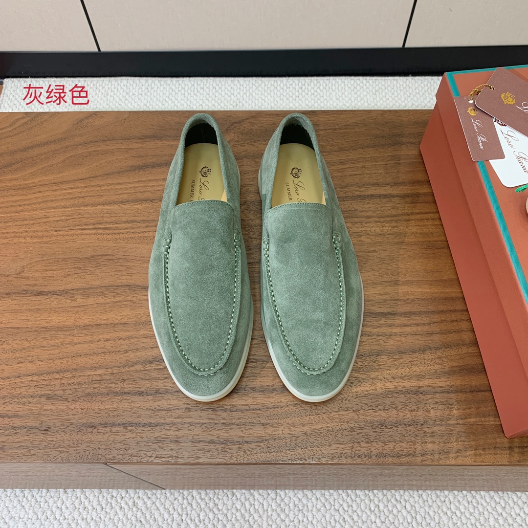 【Loro Piana】男款光面乐福鞋。复古优雅低调奢华。时尚性与皮料实用性同样兼具依然全网最高品质。鞋