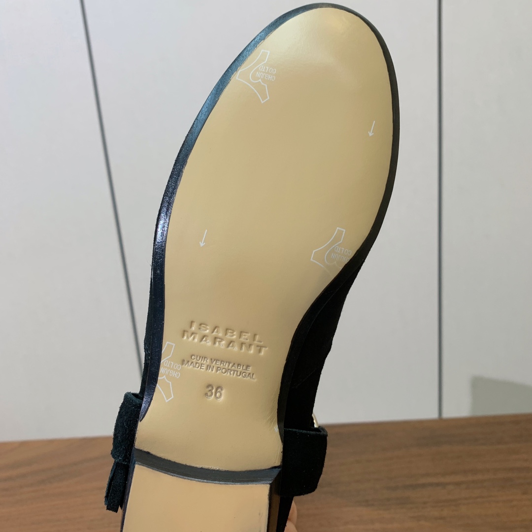 【ISABEL MARANT】流苏刺绣长靴。简约百搭款。材质：鞋面头层牛反绒。牛皮内里，真皮大底。码数：
