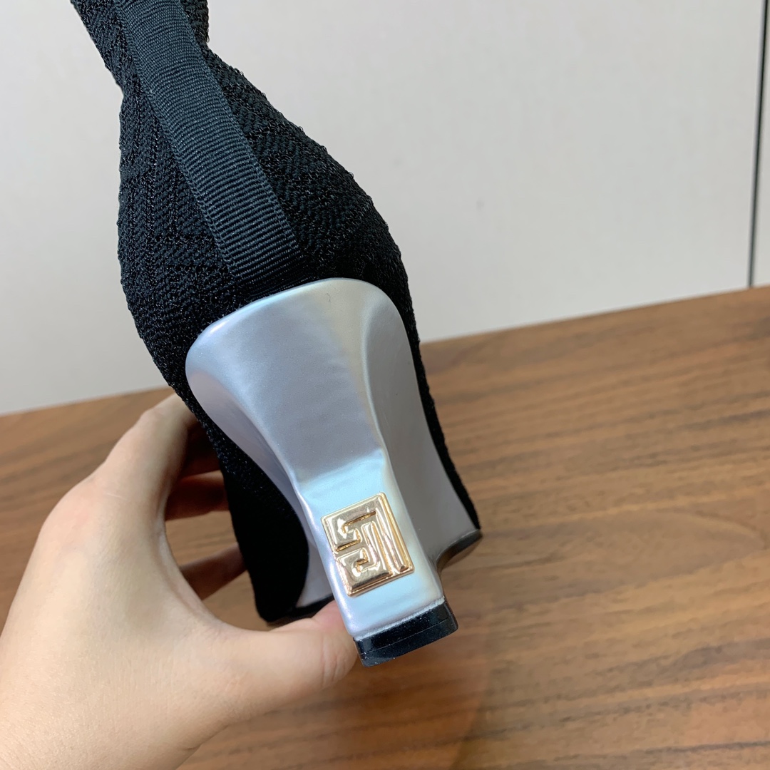 【Balmai*】针织弹力短靴！海外订购原版，1:1完美复刻！材质：原版定制飞织鞋面，牛皮垫脚，真皮大底