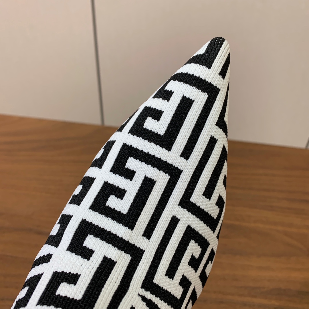 【Balmai*】针织弹力短靴！海外订购原版，1:1完美复刻！材质：原版定制飞织鞋面，牛皮垫脚，真皮大底