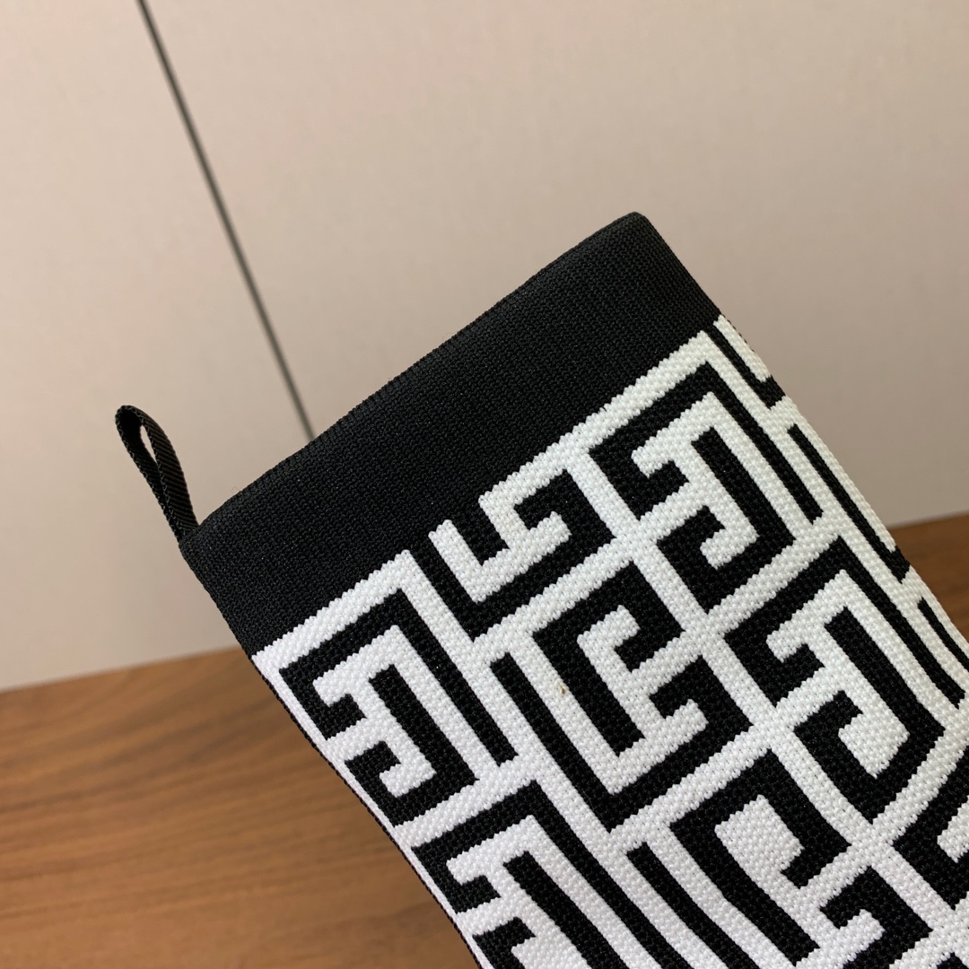 【Balmai*】针织弹力短靴！海外订购原版，1:1完美复刻！材质：原版定制飞织鞋面，牛皮垫脚，真皮大底