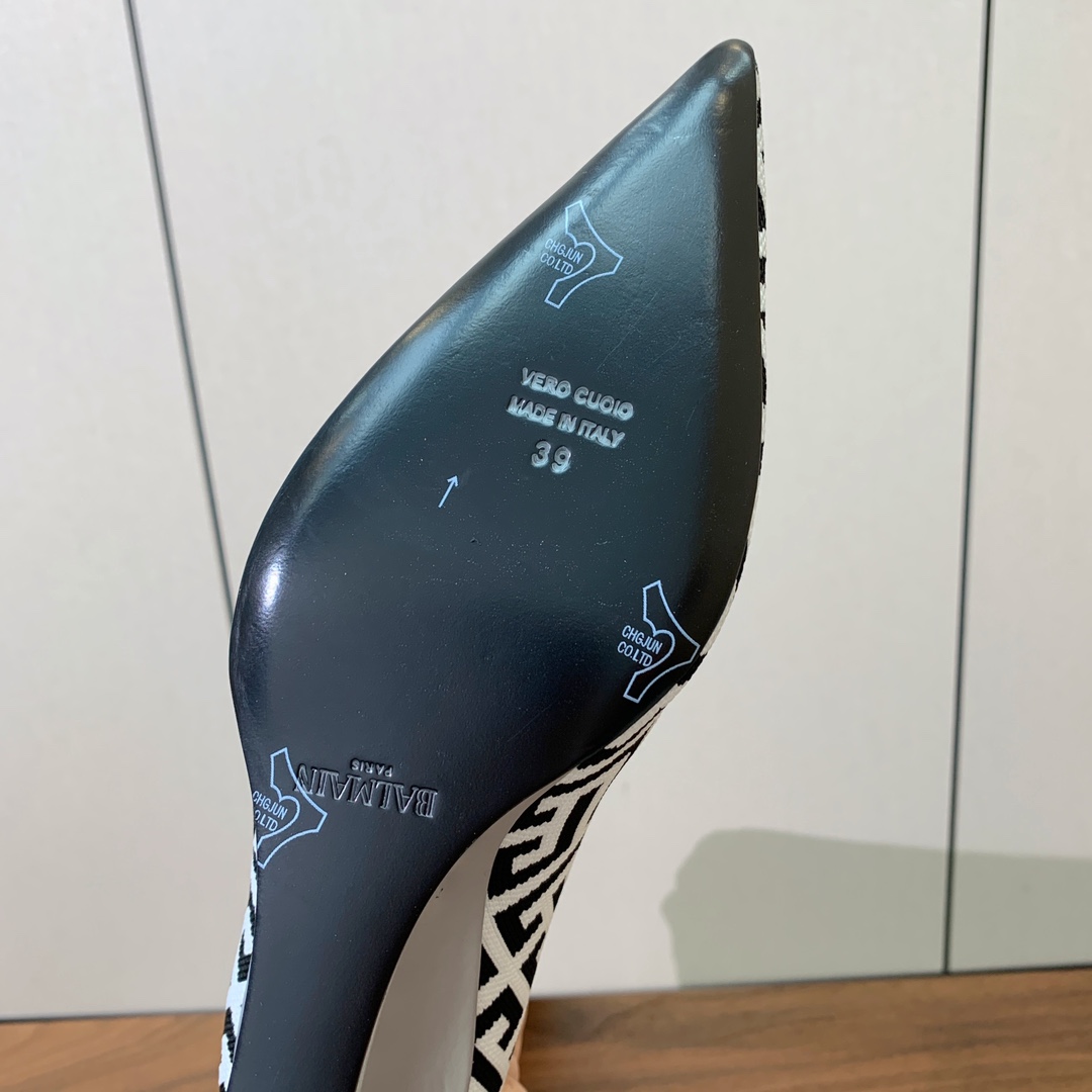 【Balmai*】针织弹力长靴！海外订购原版，1:1完美复刻！材质：原版定制飞织鞋面，牛皮垫脚，真皮大底