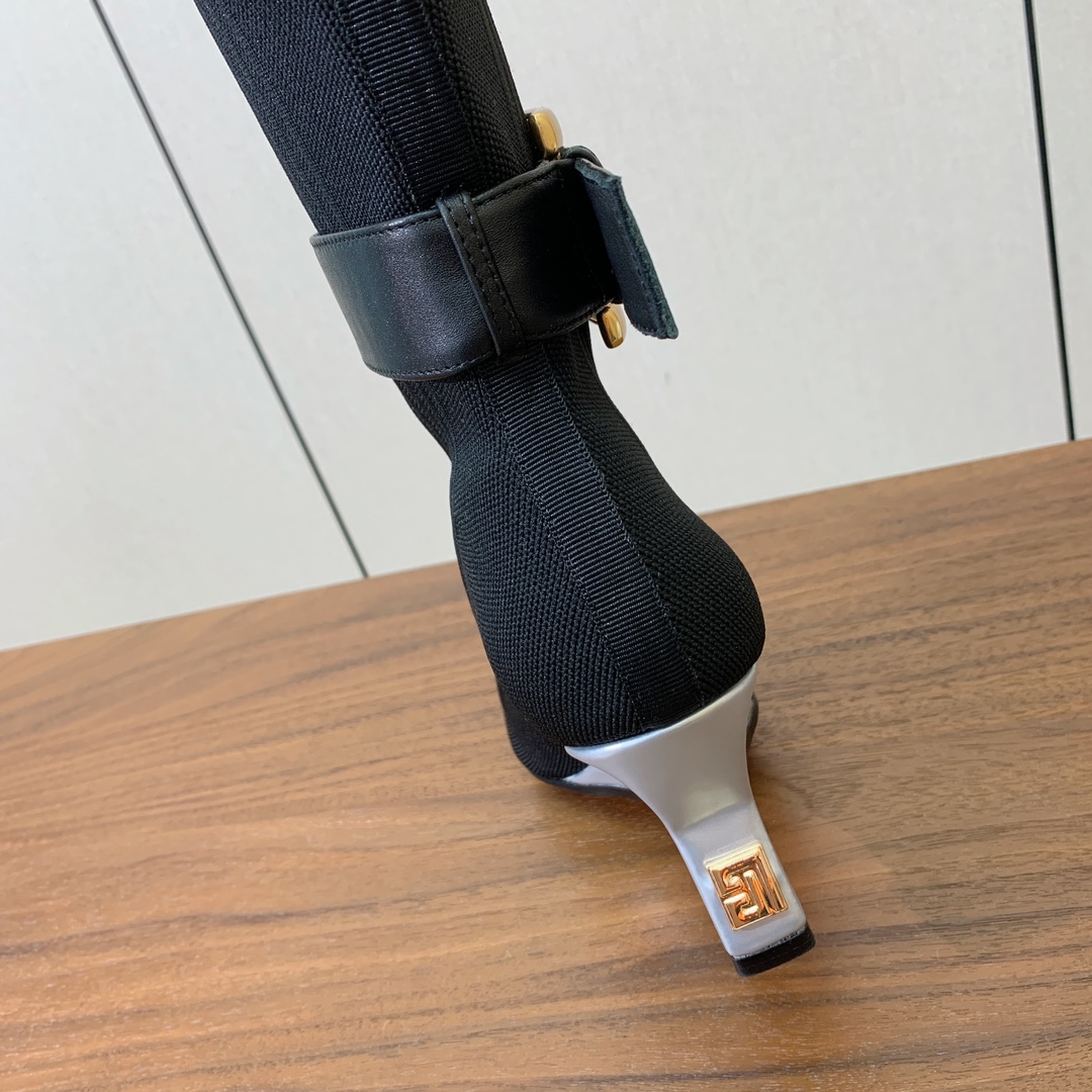 【Balmai*】针织弹力长靴！海外订购原版，1:1完美复刻！材质：原版定制飞织鞋面，牛皮垫脚，真皮大底