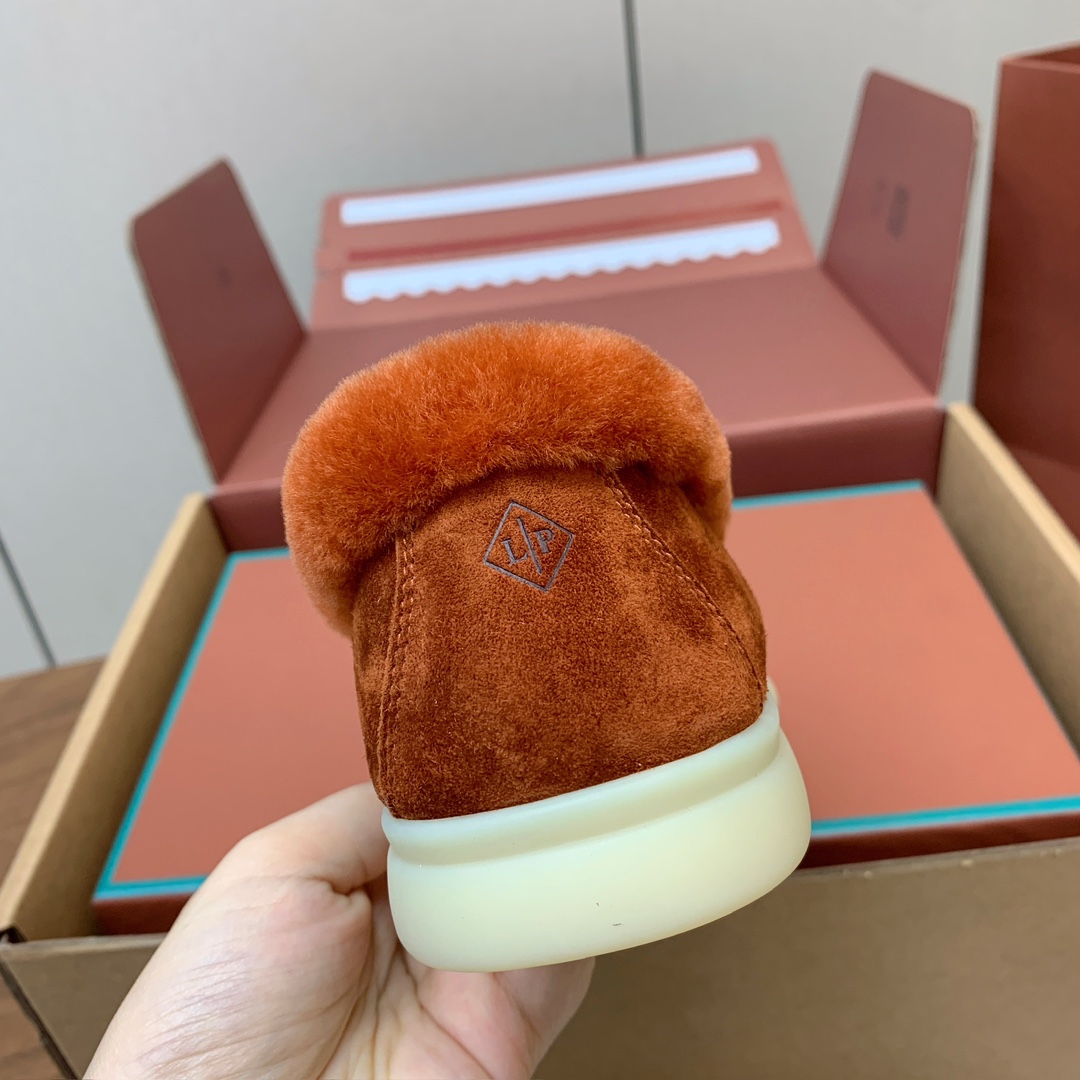 【Loro Piana】顶级版本羊毛里乐福鞋，原版一比一。品牌低调奢华柔软一贯纯色简约的设计风格。皮质柔
