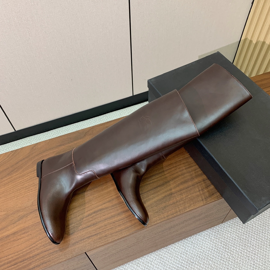 【ETRO】长筒靴。 鞋面牛皮，牛皮内里，真皮大底。码数：35-42（40、41、42定制不退换）