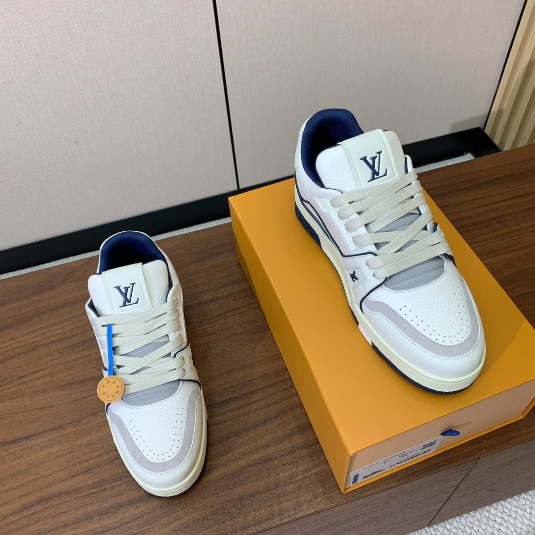 顶级品质🔸L*****V🔸TRAINER最好看的运动鞋。原版1:1精准复刻、细节很无敌、诚意满满、进口定