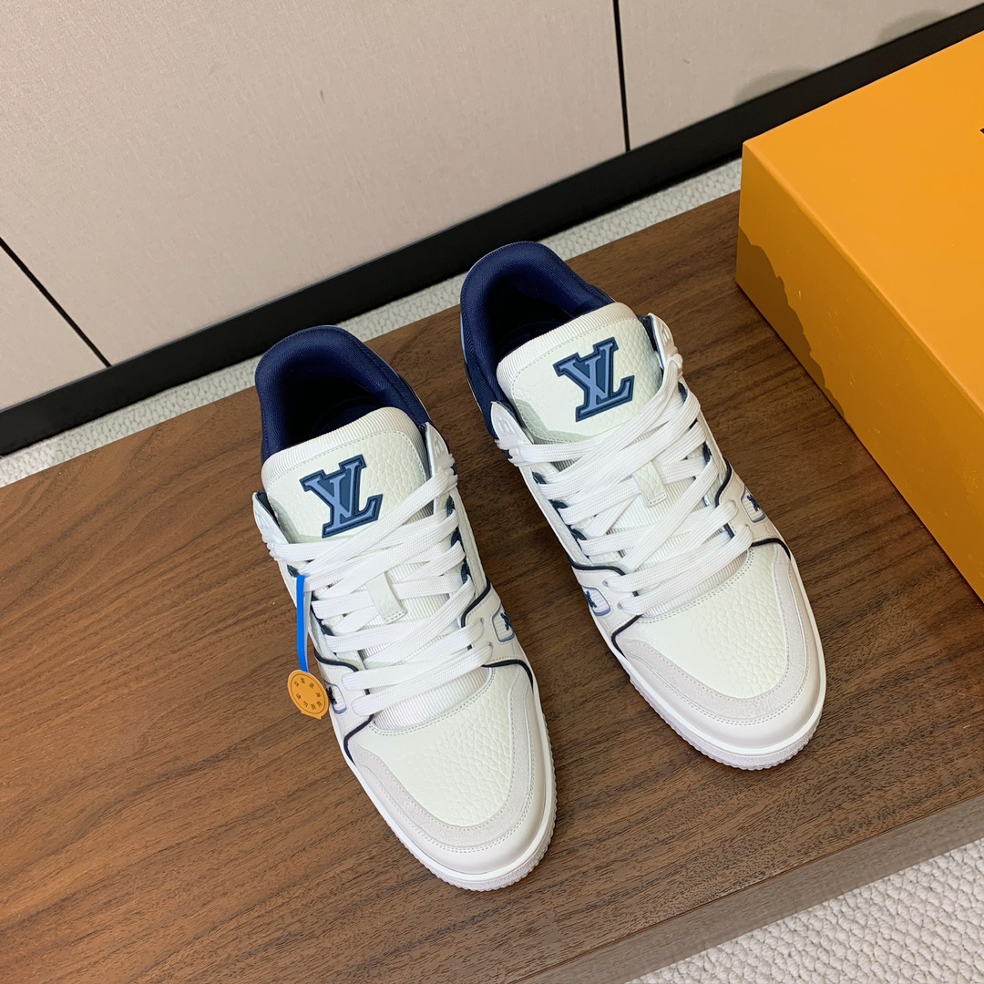 顶级品质🔸L*****V🔸TRAINER最好看的运动鞋。原版1:1精准复刻、细节很无敌、诚意满满、进口定