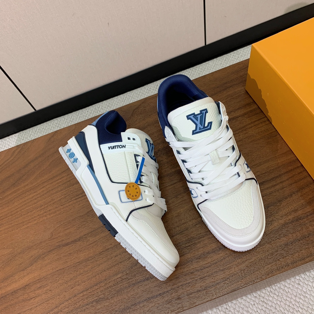 顶级品质🔸L*****V🔸TRAINER最好看的运动鞋。原版1:1精准复刻、细节很无敌、诚意满满、进口定