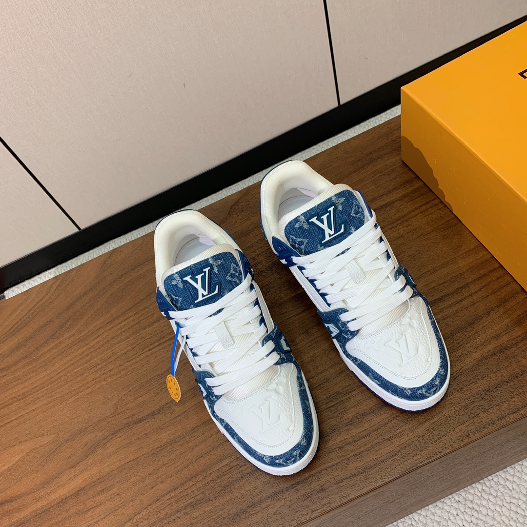 顶级品质🔸L*****V🔸TRAINER最好看的运动鞋。原版1:1精准复刻、细节很无敌、诚意满满、进口定