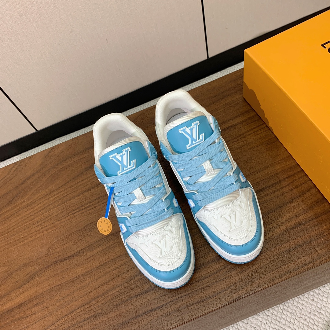 顶级品质🔸L*****V🔸TRAINER最好看的运动鞋。原版1:1精准复刻、细节很无敌、诚意满满、进口定