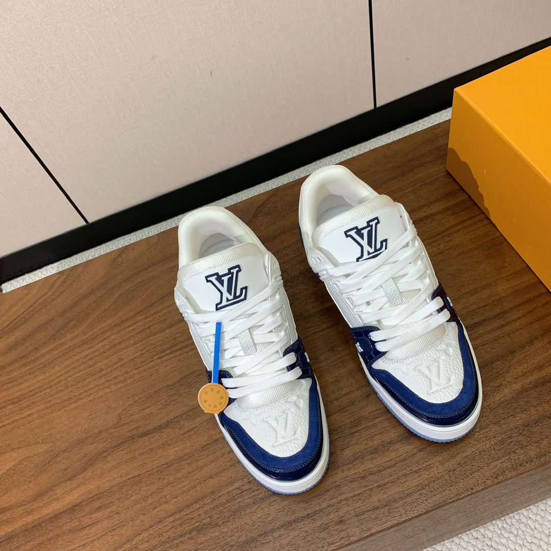 顶级品质🔸L*****V🔸TRAINER最好看的运动鞋。原版1:1精准复刻、细节很无敌、诚意满满、进口定