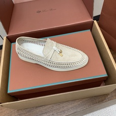 【Loro Piana】顶级版编织乐福鞋,原版一比一。品牌低调奢华柔软一贯纯色简约的设计风格。皮质柔软舒适度极高 材质: 【Loro Piana】顶级版编织乐福鞋,原版一比一。品牌低调奢华柔软一贯纯色简约的设计风格。皮质柔软舒适度极高 材质: