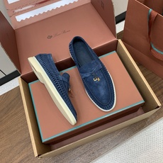 【Loro Piana】顶级版编织乐福鞋,原版一比一。品牌低调奢华柔软一贯纯色简约的设计风格。皮质柔软舒适度极高 材质: 【Loro Piana】顶级版编织乐福鞋,原版一比一。品牌低调奢华柔软一贯纯色简约的设计风格。皮质柔软舒适度极高 材质: