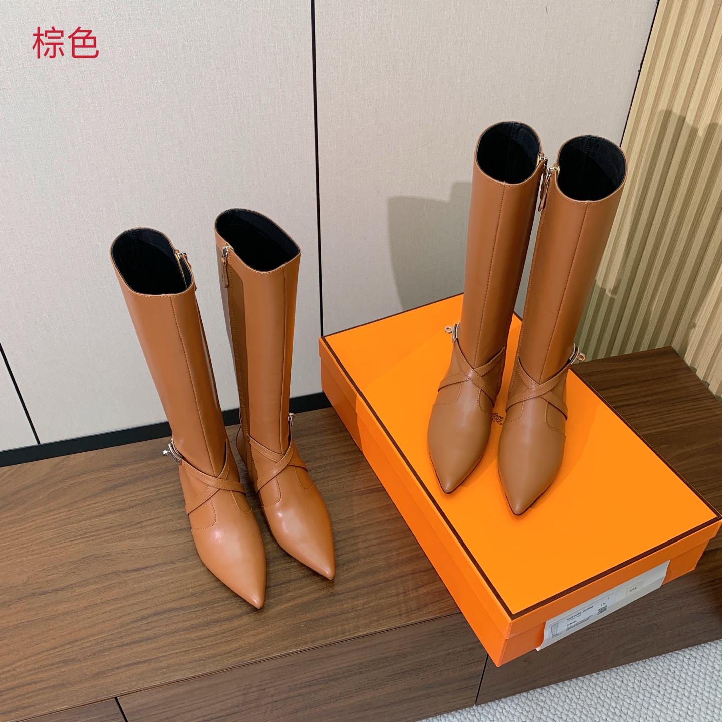 【Herm*s】尖头长靴。简约大气。从来不会过时。鞋面小牛皮,牛皮内里。真皮大底。有平底和3.5cm2️⃣种选择。 码数 【Herm*s】尖头长靴。简约大气。从来不会过时。鞋面小牛皮,牛皮内里。真皮大底。有平底和3.5cm2️⃣种选择。 码数