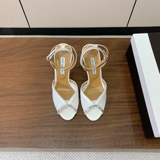 【AQUAZZUR* 】网纱钻面凉鞋。性感的代言品牌。鞋面网纱➕真丝烫钻。羊皮垫脚,真皮大底。跟高10cm 码数:35- 【AQUAZZUR* 】网纱钻面凉鞋。性感的代言品牌。鞋面网纱➕真丝烫钻。羊皮垫脚,真皮大底。跟高10cm 码数:35-