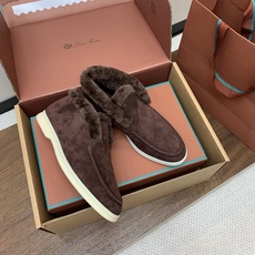 【Loro Piana】情侣款顶级版本高帮毛里乐福鞋,原版一比一。品牌低调奢华柔软一贯纯色简约的设计风格。皮质柔软舒适度 【Loro Piana】情侣款顶级版本高帮毛里乐福鞋,原版一比一。品牌低调奢华柔软一贯纯色简约的设计风格。皮质柔软舒适度