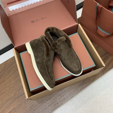 【Loro Piana】情侣款顶级版本高帮毛里乐福鞋,原版一比一。品牌低调奢华柔软一贯纯色简约的设计风格。皮质柔软舒适度 【Loro Piana】情侣款顶级版本高帮毛里乐福鞋,原版一比一。品牌低调奢华柔软一贯纯色简约的设计风格。皮质柔软舒适度