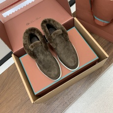 【Loro Piana】情侣款顶级版本高帮毛里乐福鞋,原版一比一。品牌低调奢华柔软一贯纯色简约的设计风格。皮质柔软舒适度 【Loro Piana】情侣款顶级版本高帮毛里乐福鞋,原版一比一。品牌低调奢华柔软一贯纯色简约的设计风格。皮质柔软舒适度