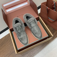 【Loro Piana】情侣款顶级版本高帮毛里乐福鞋,原版一比一。品牌低调奢华柔软一贯纯色简约的设计风格。皮质柔软舒适度 【Loro Piana】情侣款顶级版本高帮毛里乐福鞋,原版一比一。品牌低调奢华柔软一贯纯色简约的设计风格。皮质柔软舒适度