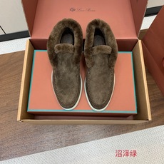 【Loro Piana】情侣款顶级版本高帮毛里乐福鞋,原版一比一。品牌低调奢华柔软一贯纯色简约的设计风格。皮质柔软舒适度 【Loro Piana】情侣款顶级版本高帮毛里乐福鞋,原版一比一。品牌低调奢华柔软一贯纯色简约的设计风格。皮质柔软舒适度