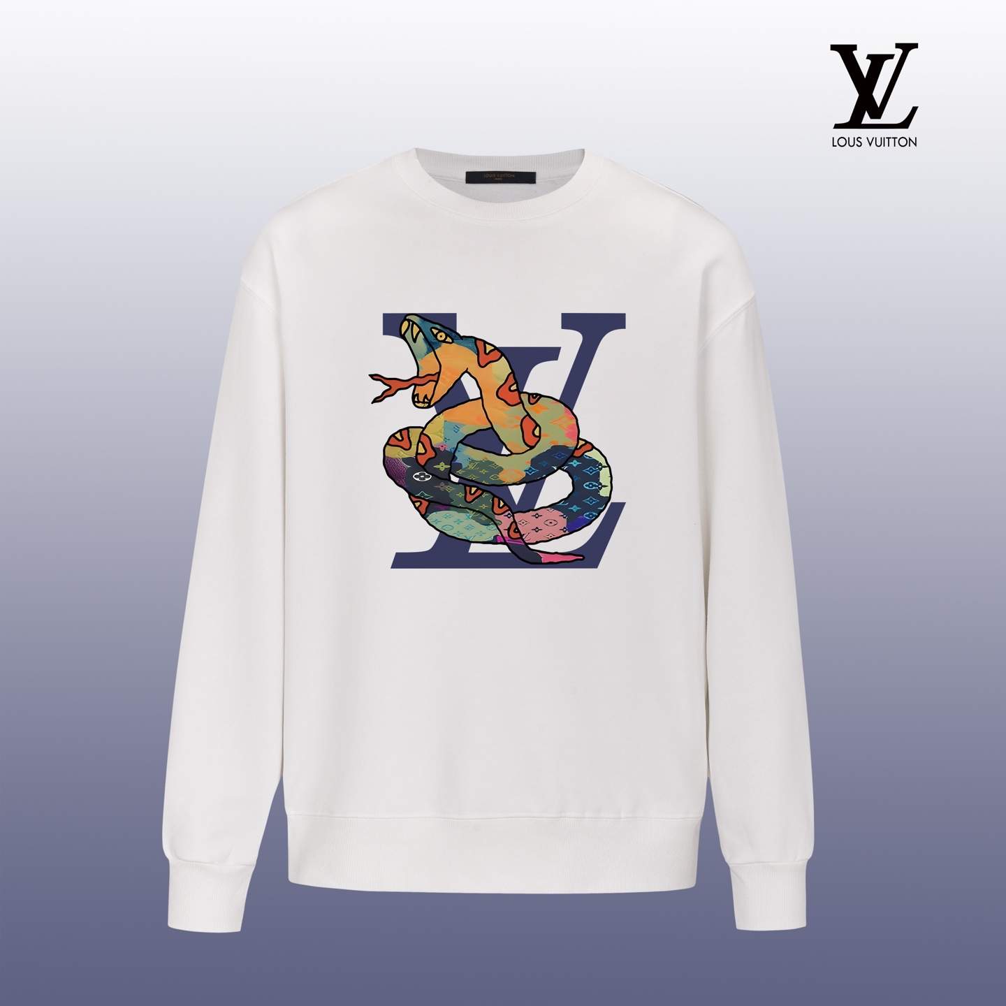 NO:595429,MP#L1037 400 grams pure cotton terry fabric LOUIS VUITTON Louis Vuitton Louis Vuitton Louis Vuitton Louis Vuitton Louis Vuitton's new trendy brand new printed round neck sweatshirt The latest brick cabinet synchronization in autumn and winter OS off-shoulder version Fashionable and personalized Super versatile and good-looking one is very suitable for both men and women A must-have style Tag Collar label Washed wheat Three labels are complete Can be worn up to 190 pounds Sizes XS-XL, Louis Vuitton, Louis  vuitton,louis vuitton,hoodie,sweatshirts,alexander wang19860909MP#L1037 400克纯棉毛圈面料 LOUIS VUITTON 路易威登 Lv大师设计潮牌新品印花圆领卫衣 秋冬最新砖柜同步 OS落肩版型 时尚又个性 超级百搭好看的一款 男女都非常合适 人手必备款 吊牌 领标 水洗麦 三标齐全 最大能穿到190斤 尺码XS-XL,,louis vuitton,louis vuitton,louis vuitton,hoodie,sweatshirts,alexander wang,Men's clothing