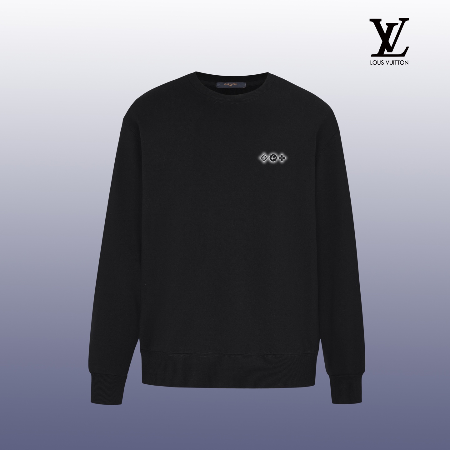 Louis Vuitton Cotton Fleece Sweatshirt - Designer Inspired, Unisex Style