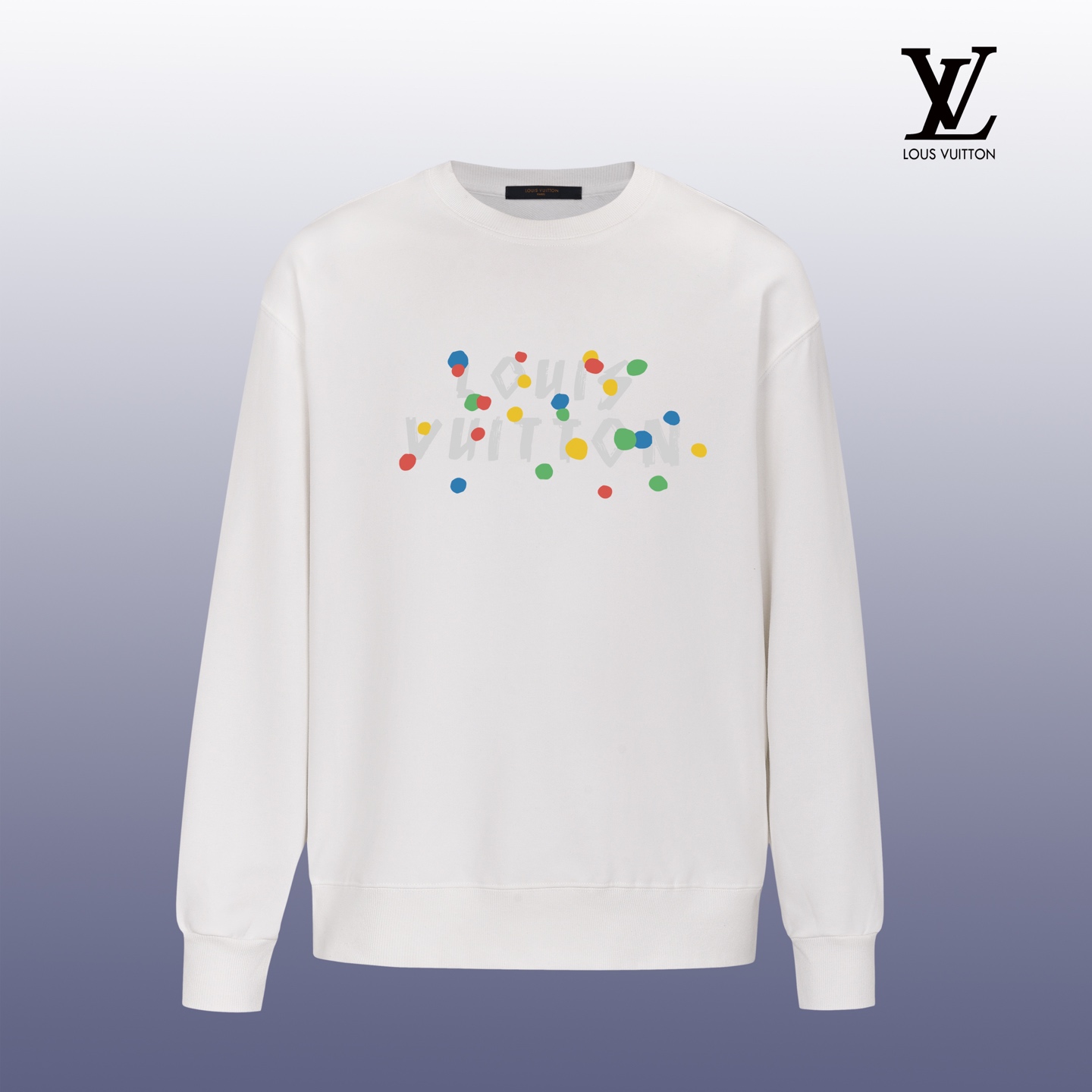 NO:595455,MP#L1107 400 grams pure cotton terry fabric LOUIS VUITTON Louis Vuitton Louis Vuitton Louis Vuitton Louis Vuitton Louis Vuitton Louis Vuitton's new trendy brand new printed round neck sweatshirt The latest brick cabinet synchronization in autumn and winter OS off-shoulder version Fashion and personality Super versatile and good-looking one is very suitable for both men and women A must-have style for both men and women Hang tag Collar label Washed wheat Three labels are complete Can be worn up to 190 pounds Sizes XS-XL, Louis Vuitton, Louis  vuitton,louis vuitton,hoodie,sweatshirts,alexander wang19860909MP#L1107 400克纯棉毛圈面料 LOUIS VUITTON 路易威登 Lv大师设计潮牌新品印花圆领卫衣 秋冬最新砖柜同步 OS落肩版型 时尚又个性 超级百搭好看的一款 男女都非常合适 人手必备款 吊牌 领标 水洗麦 三标齐全 最大能穿到190斤 尺码XS-XL,,louis vuitton,louis vuitton,louis vuitton,hoodie,sweatshirts,alexander wang,Men's clothing