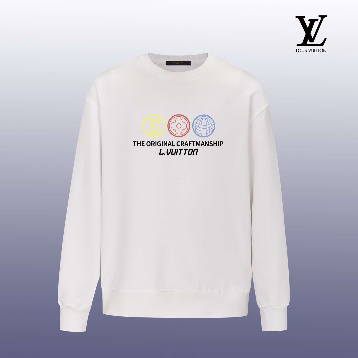 NO:595462,MP#L1114 400g pure cotton terry fabric LOUIS VUITTON Louis Vuitton Louis Vuitton Louis Vuitton Louis Vuitton Louis Vuitton's trendy brand new printed round neck sweatshirt The latest brick cabinet synchronization in autumn and winter OS off-shoulder version Fashion and personality Super versatile and good-looking one is very suitable for both men and women A must-have style for both men and women Hang tag Collar label Washed wheat Three labels are complete Can be worn up to 190 pounds Sizes XS-XL, Louis Vuitton, Louis  vuitton,louis vuitton,hoodie,sweatshirts,alexander wang19860909MP#L1114 400克纯棉毛圈面料 LOUIS VUITTON 路易威登 Lv大师设计潮牌新品印花圆领卫衣 秋冬最新砖柜同步 OS落肩版型 时尚又个性 超级百搭好看的一款 男女都非常合适 人手必备款 吊牌 领标 水洗麦 三标齐全 最大能穿到190斤 尺码XS-XL,,louis vuitton,louis vuitton,louis vuitton,hoodie,sweatshirts,alexander wang,Men's clothing