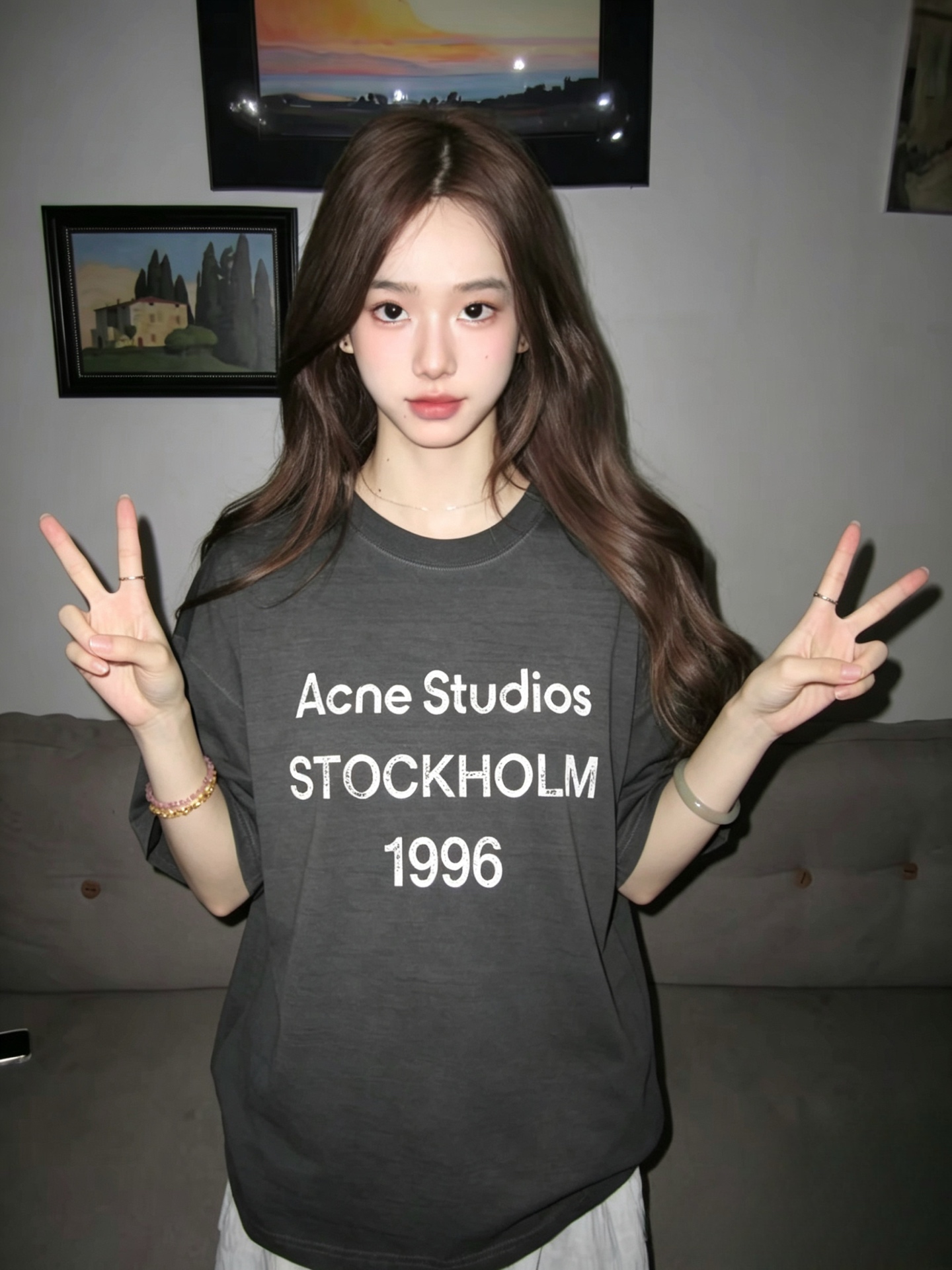 AcneStudios 渐变洗水做旧T恤短袖-莆田鞋,莆田鞋货源,高仿鞋,高仿鞋货源,安福档口,莆田高仿鞋,莆田鞋批发,高仿鞋批发,莆田高仿运动鞋,高仿运动鞋,莆田运动鞋 AcneStudios 渐变洗水做旧T恤短袖