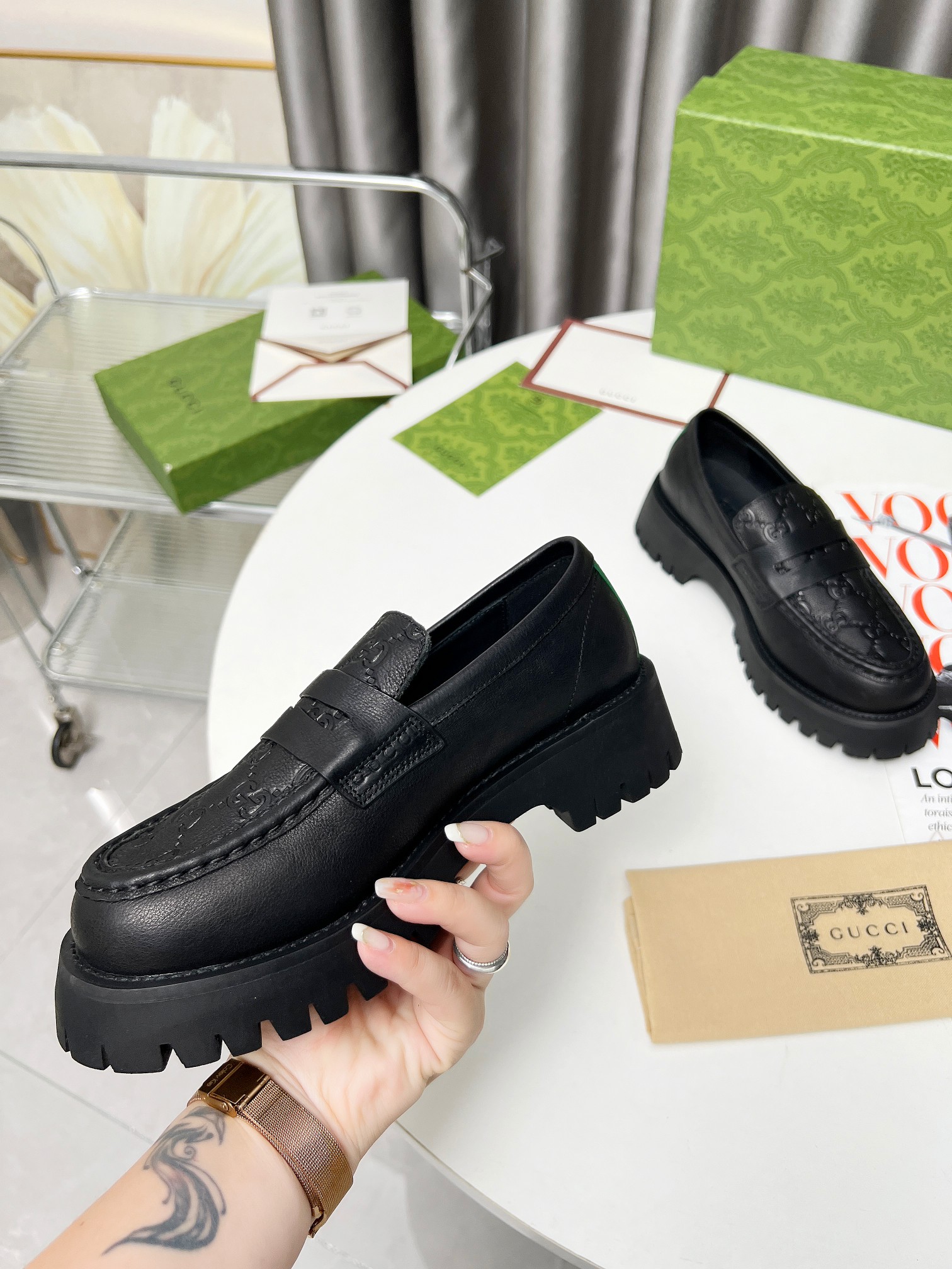 Gucci Schoenen Loafers Rubber