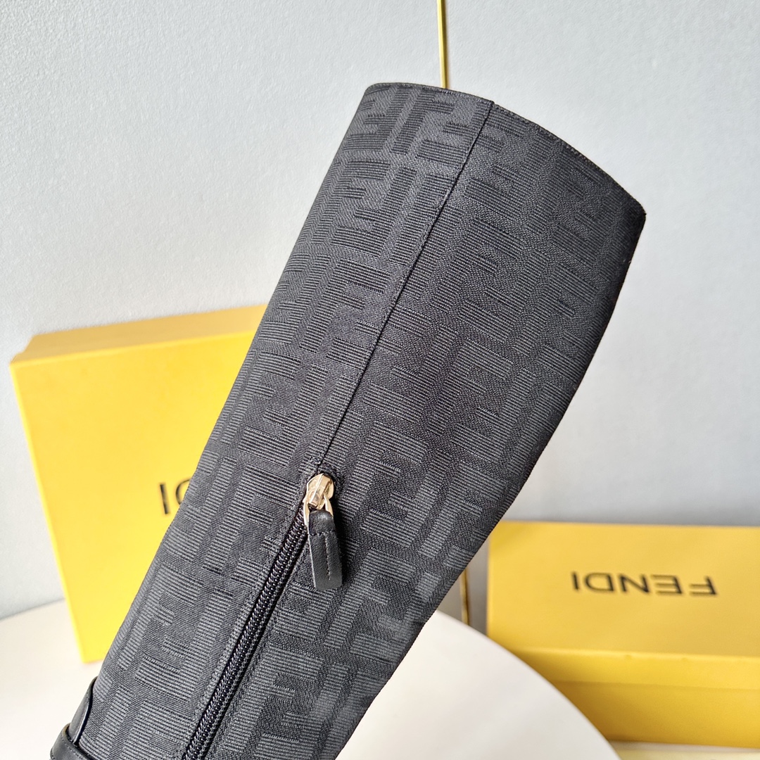 Classic F-F Metal Flounder Design, High 10cm, Order Sizes 35-39 or 40-42 - 图片 6