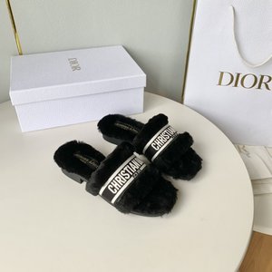 AAAA Dior Shoes Slippers Embroidery